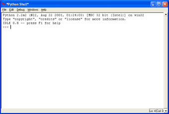 Console Python